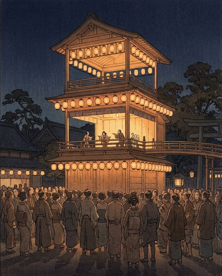 八女福島の燈籠人形